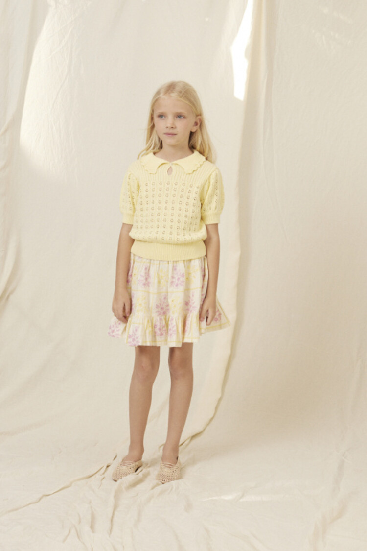 Bebe Organic Summer Sweater - Summer Butter Yellow