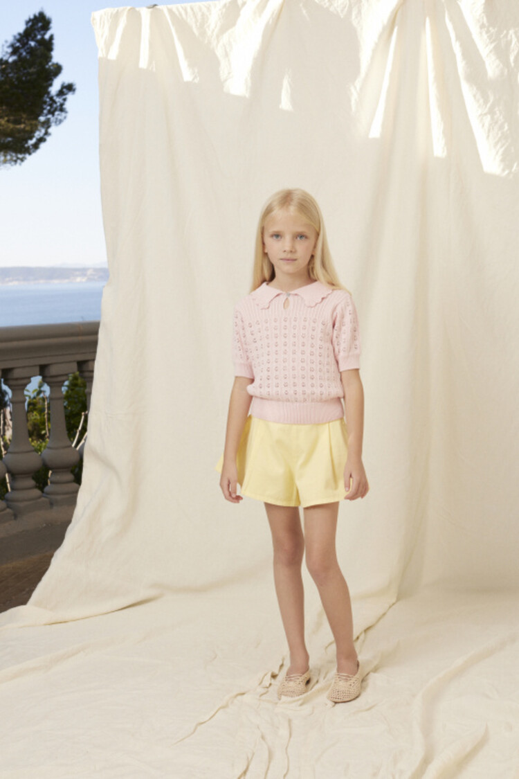 Bebe Organic Summer Sweater - Blossom