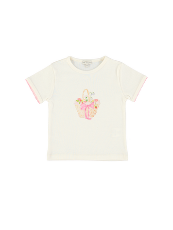 Bebe Organic Aila Tee - Sweet Basket Charm