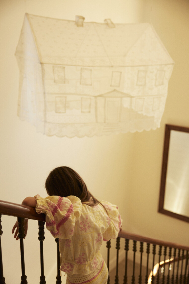 Bebe Organic Paloma Shorts - Cherry Stripe