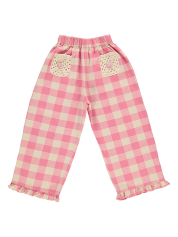 Bebe Organic Anais Pants - Bombom Check