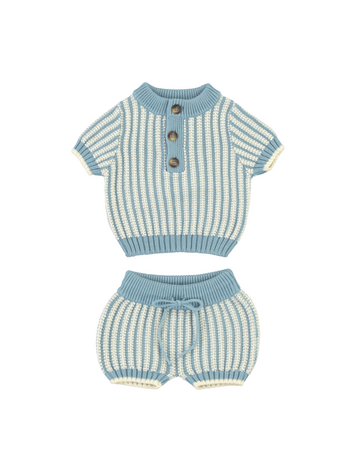 Bebe Organic Theodore Baby Set - Atlantic Crochet