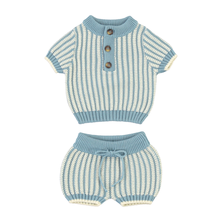 Bebe Organic Theodore Baby Set - Atlantic Crochet