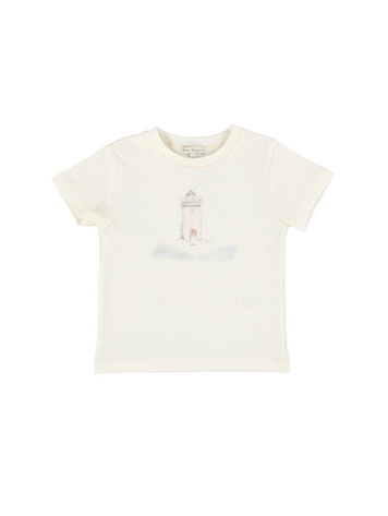 Bebe Organic Roland Tee - Lighthouse Breeze