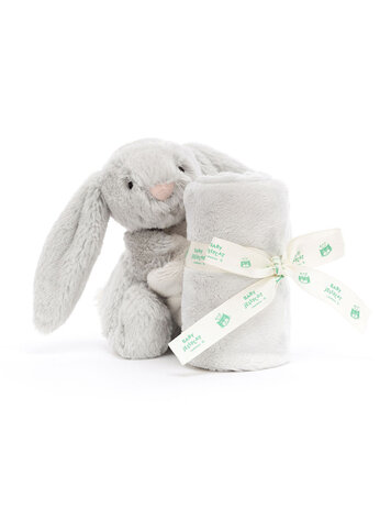 Jellycat Limited Bashful Silver Bunny Soother
