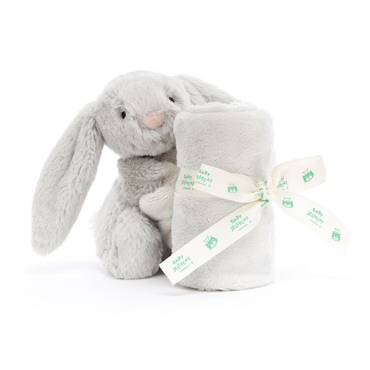 Jellycat Limited Bashful Silver Bunny Soother