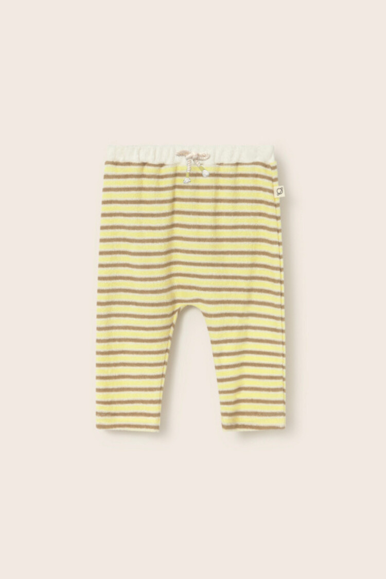 COZMO Jasper Striped Pants - Sand Yellow