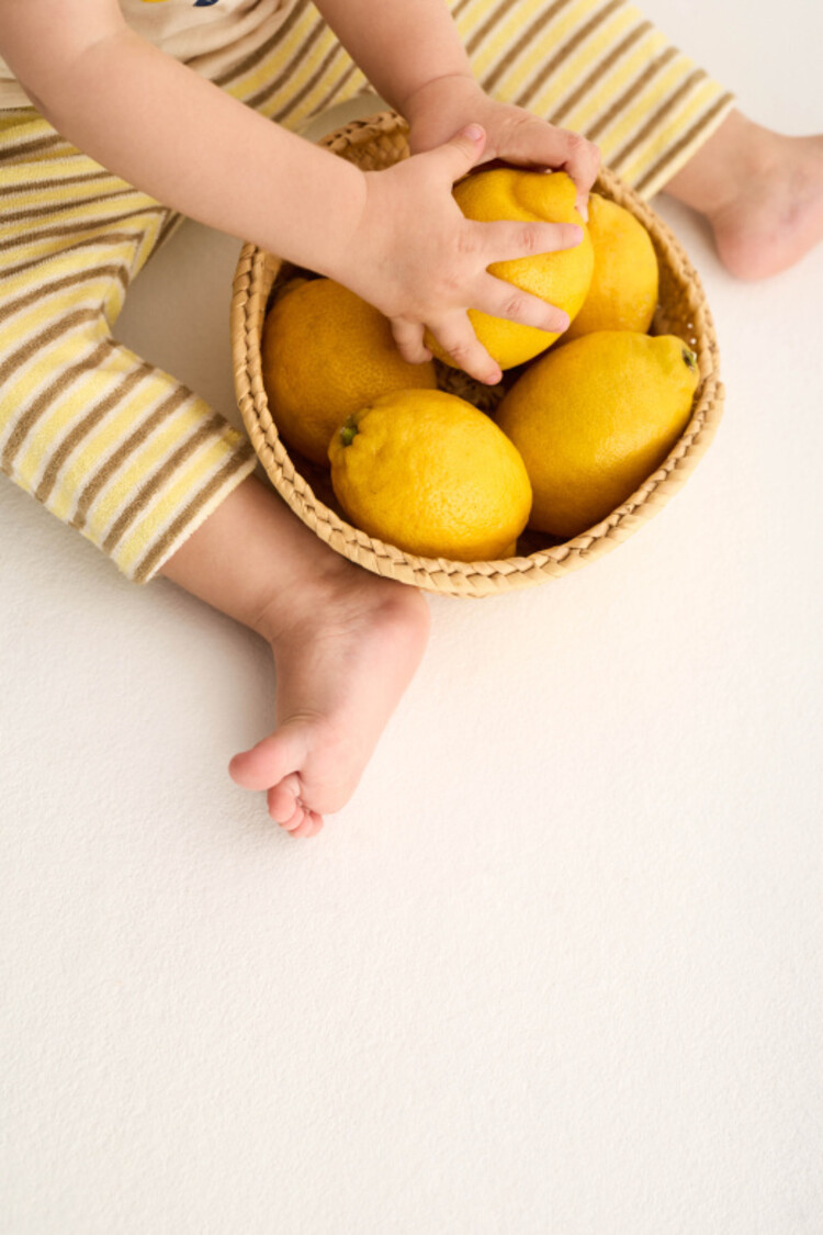 COZMO Jasper Striped Pants - Sand Yellow