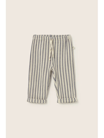 COZMO Enzo Striped Pants - Ivory