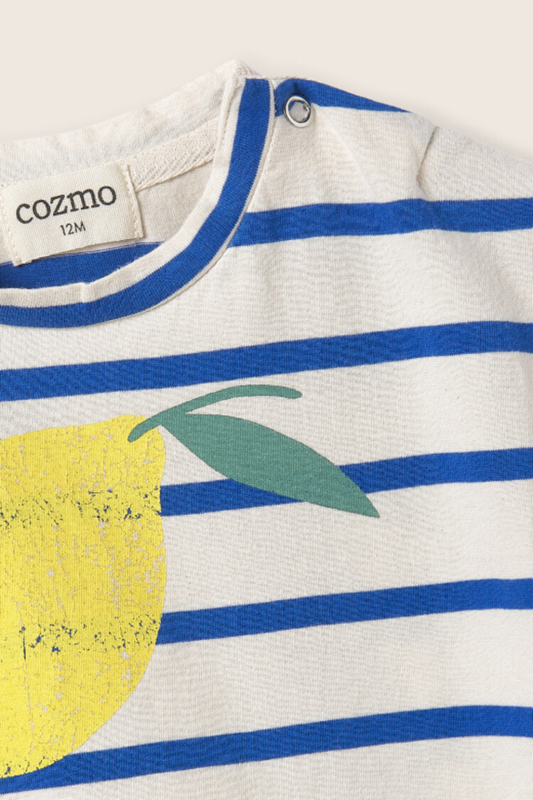 COZMO Aran Printed T-shirt - Ivory