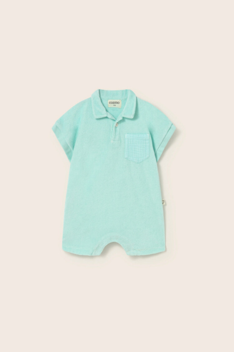 COZMO Jake Jumpsuit - Aqua