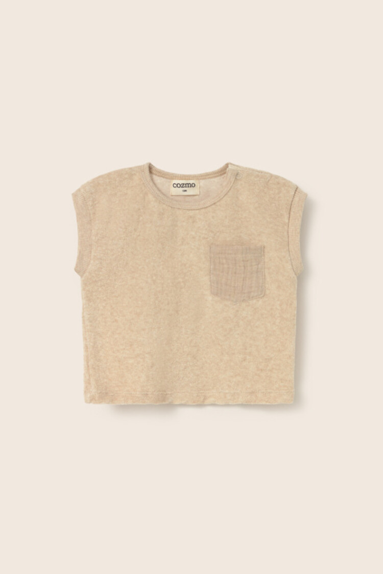 COZMO Gage T-shirt - Beige