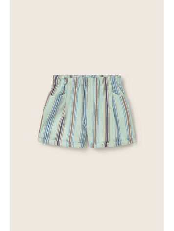 COZMO Roy Striped Shorts - Aqua