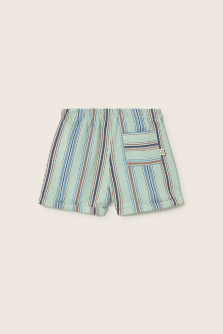 COZMO Roy Striped Shorts - Aqua