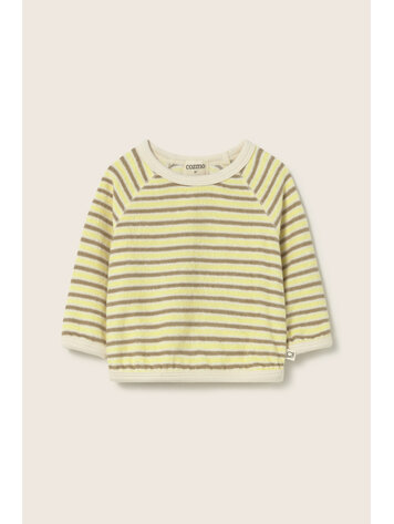 COZMO Fenix Striped Sweatshirt - Sand