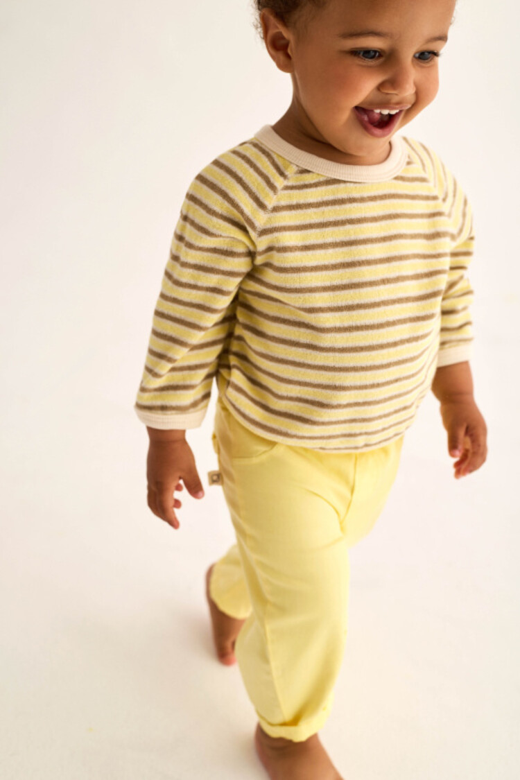 COZMO Fenix Striped Sweatshirt - Sand