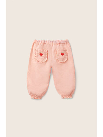 COZMO Cami Linen Pants - Cloud Pink