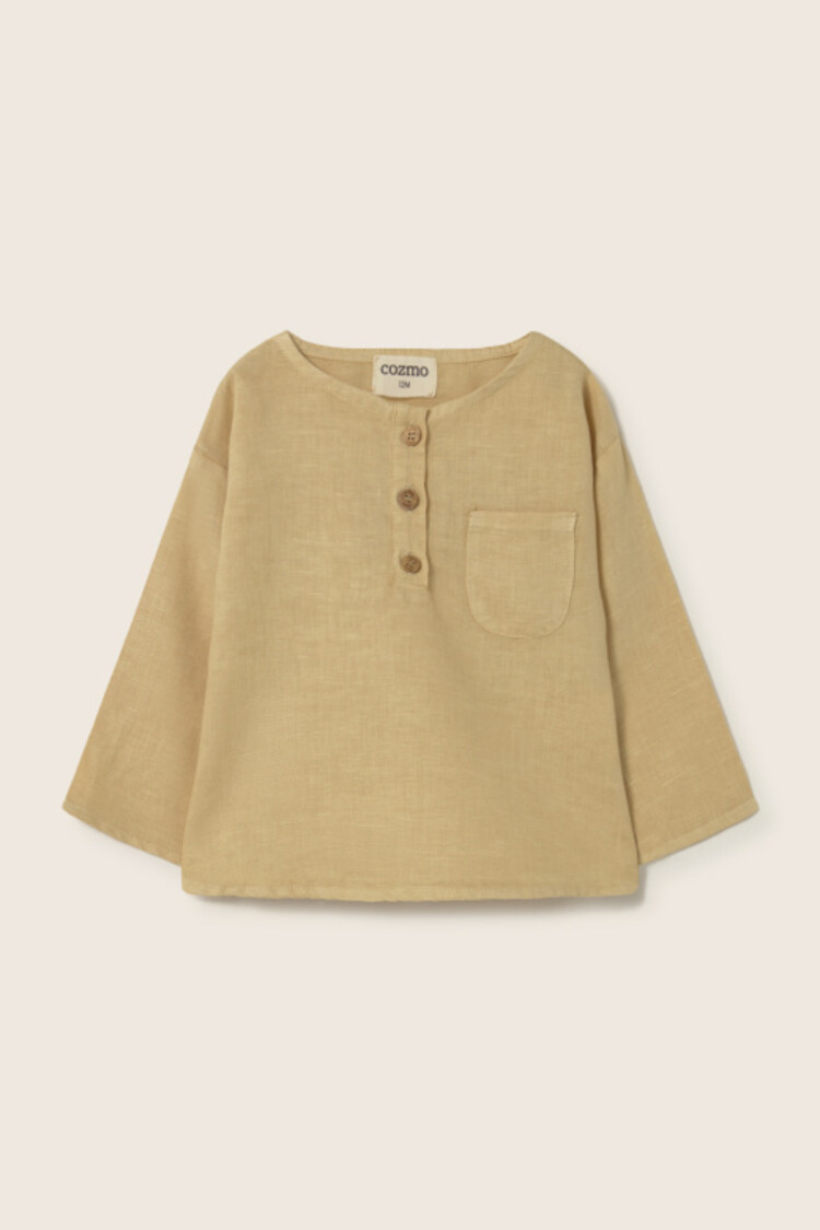 COZMO Alder Long Sleeves Shirt - Sand