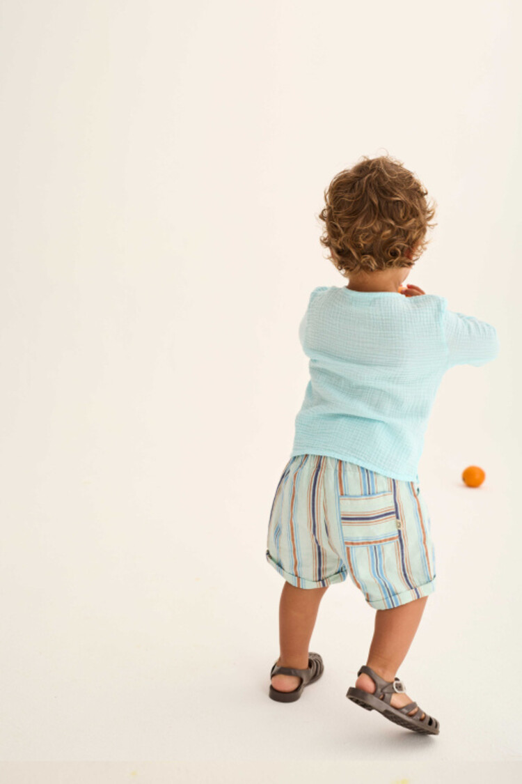 COZMO Iago Long Sleeves Shirt - Aqua