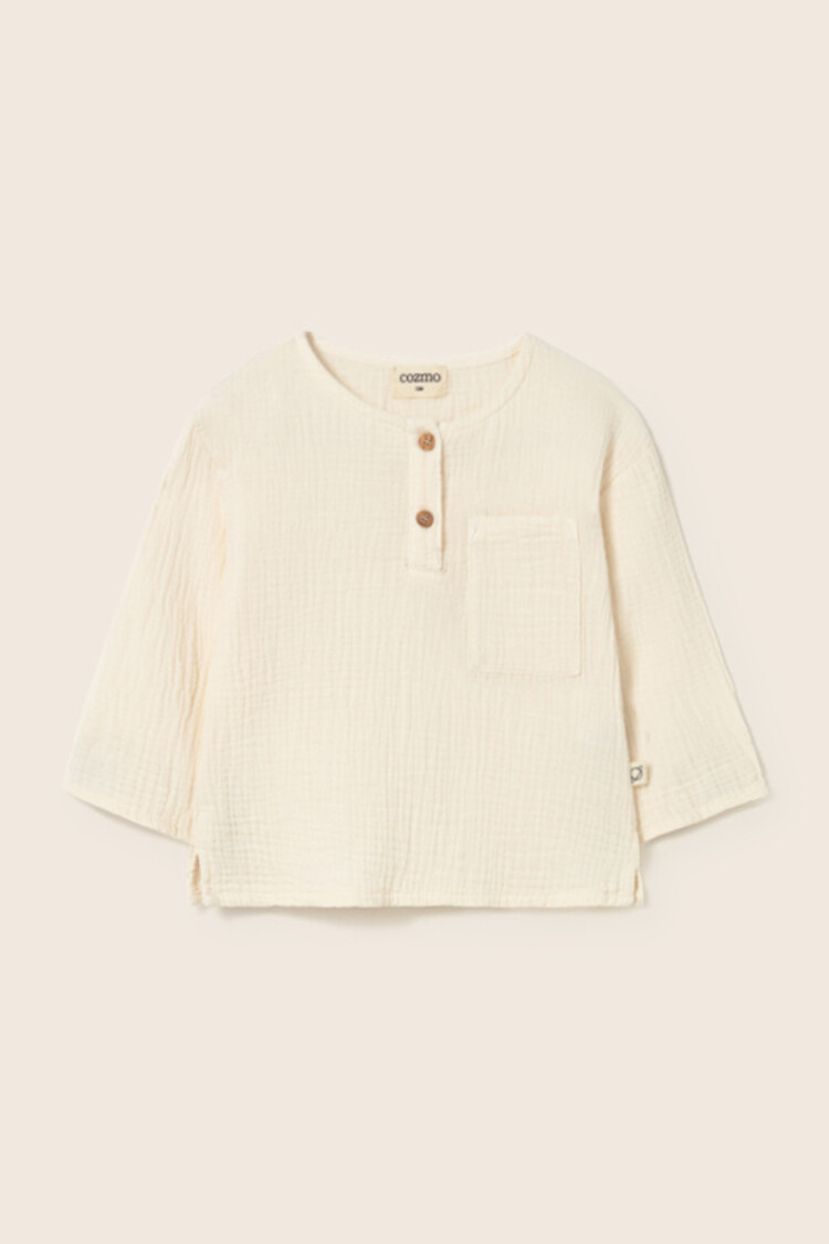 COZMO Iago Long Sleeves Shirt - Ivory