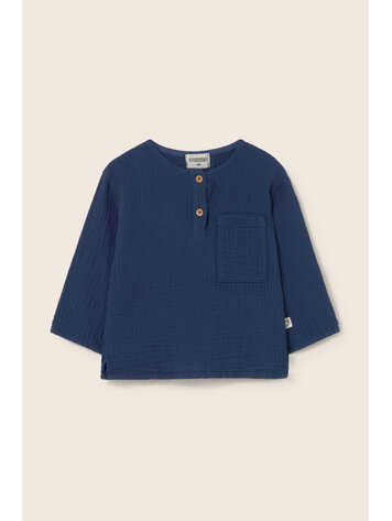 COZMO Iago Long Sleeves Shirt - Navy