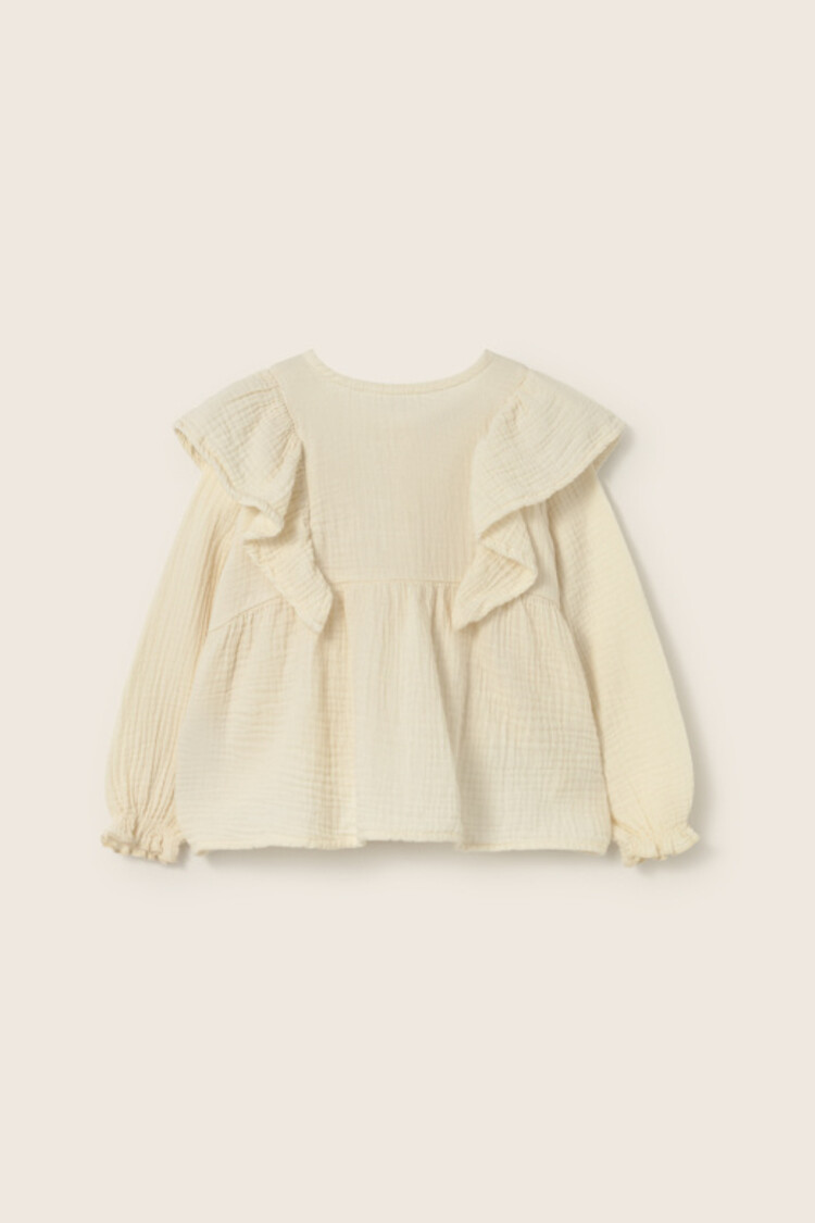 COZMO Bloom Blouse - Ivory