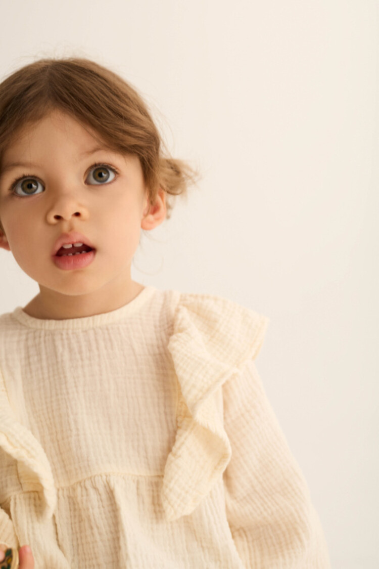 COZMO Bloom Blouse - Ivory