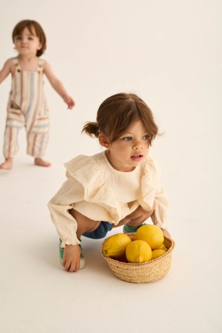 COZMO Bloom Blouse - Ivory