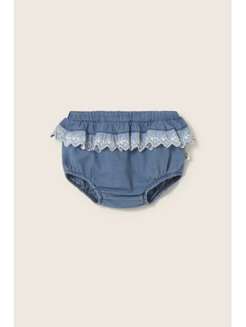 COZMO Tulip Bloomer - Blue Chambray Denim