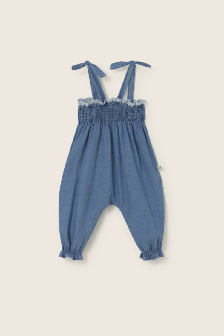 COZMO Dora Overall - Blue Chambray Denim