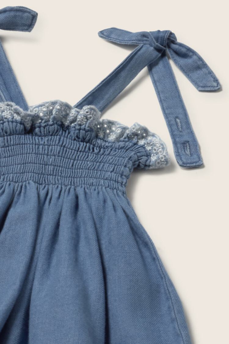 COZMO Dora Overall - Blue Chambray Denim