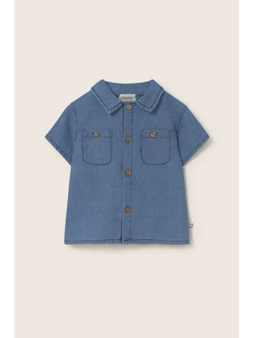 COZMO Forest Shirt - Blue-Chambray