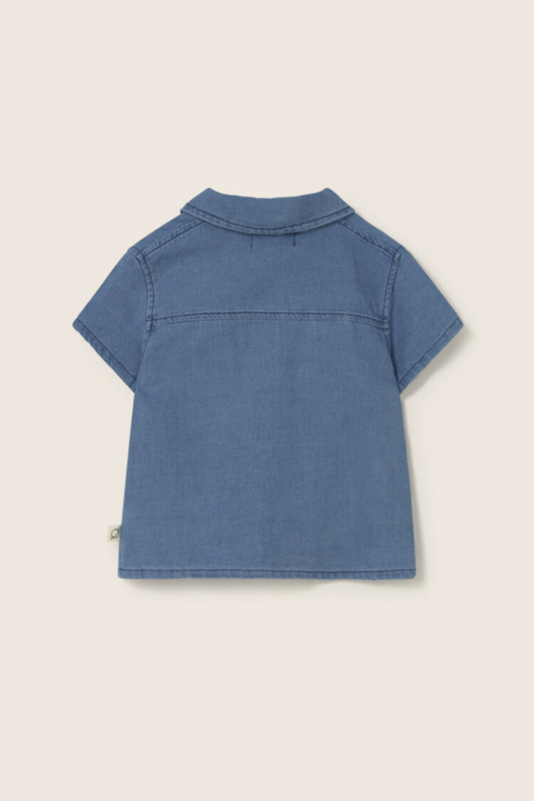 COZMO Forest Shirt - Blue-Chambray
