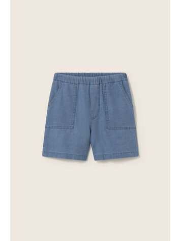 COZMO Wolf Bermuda - Blue-Chambray