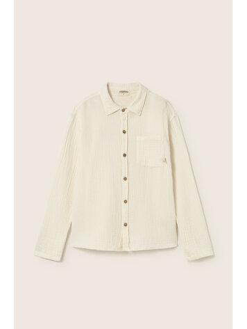 COZMO Peter Long Sleeves Shirt - Ivory