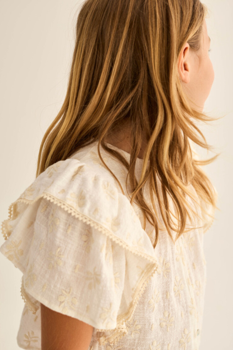 COZMO Tansy Blouse - Ivory