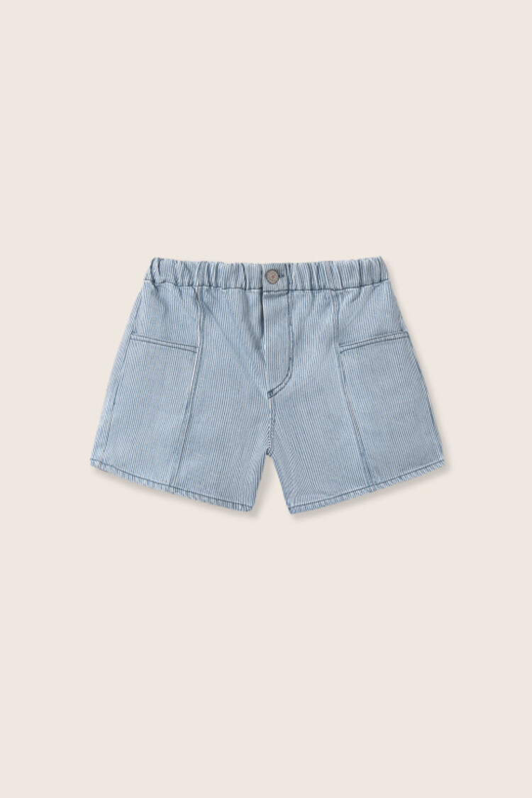 COZMO Amber Striped Shorts - Blue