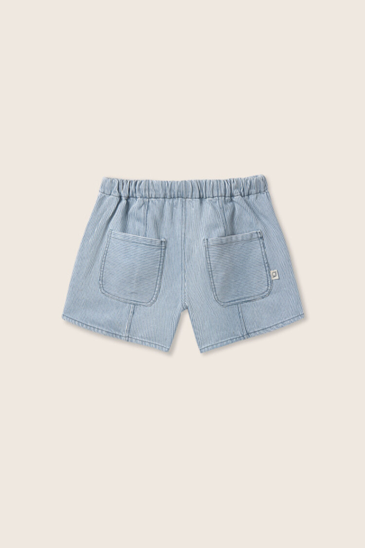 COZMO Amber Striped Shorts - Blue