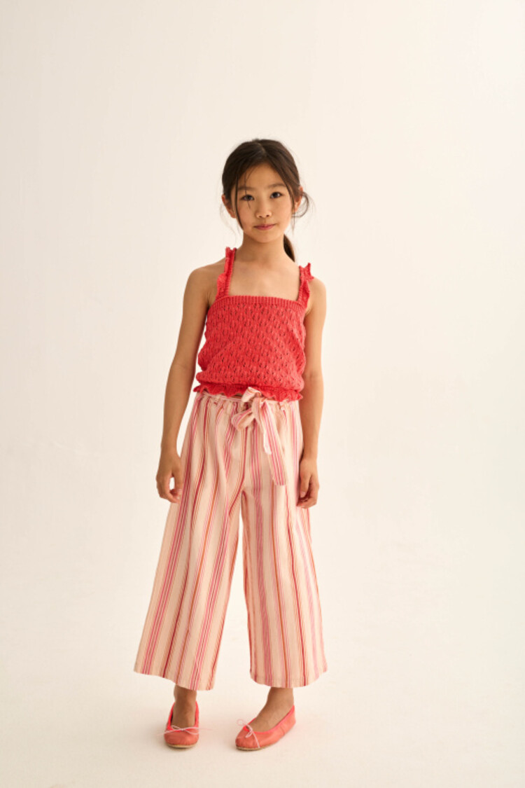 COZMO Sena Striped Pants - Pink