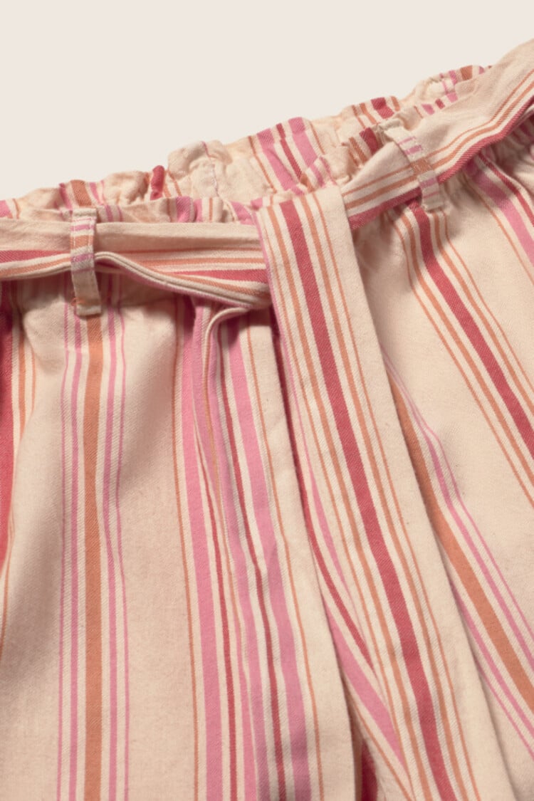 COZMO Sena Striped Pants - Pink