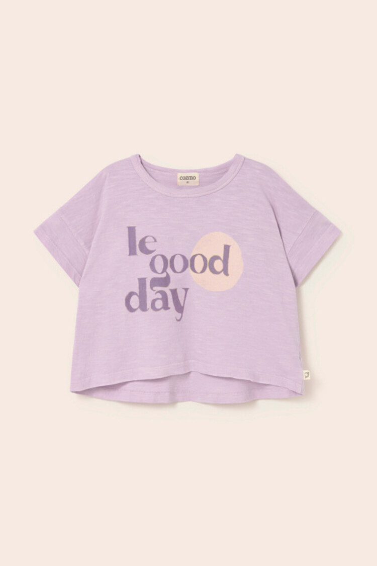 COZMO Aura Print T-shirt - Lavender