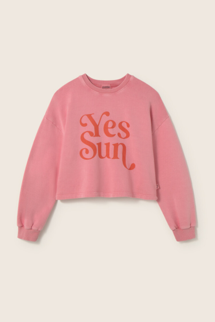 COZMO Vega Print Sweatshirt - Candy/Pink