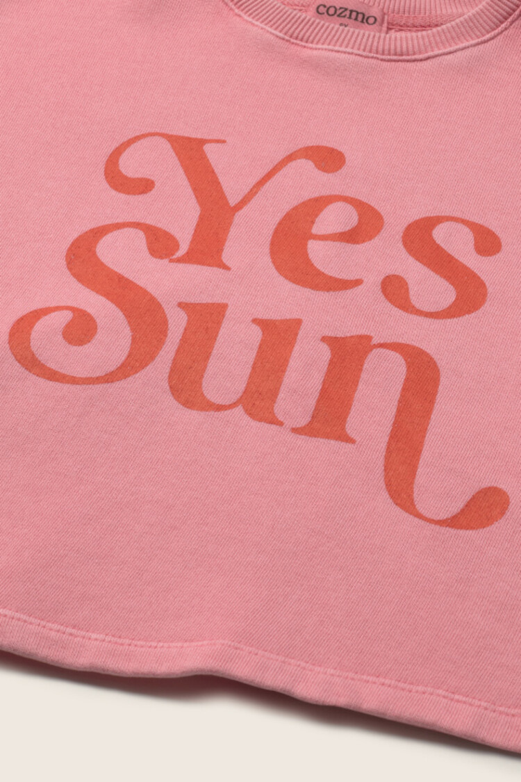 COZMO Vega Print Sweatshirt - Candy/Pink