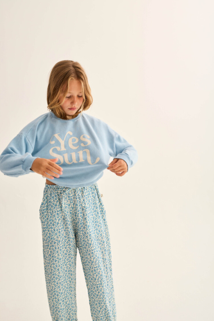 COZMO Vega Print Sweatshirt - Blue