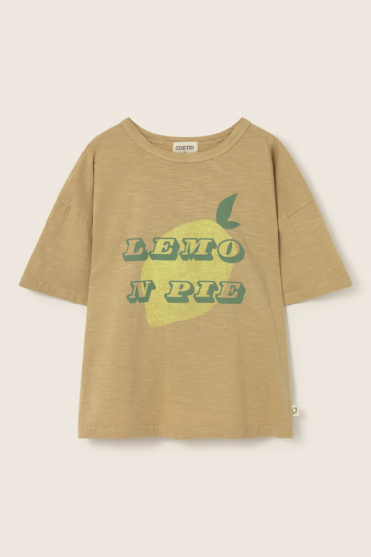 COZMO Olmo Print T-shirt - Sand