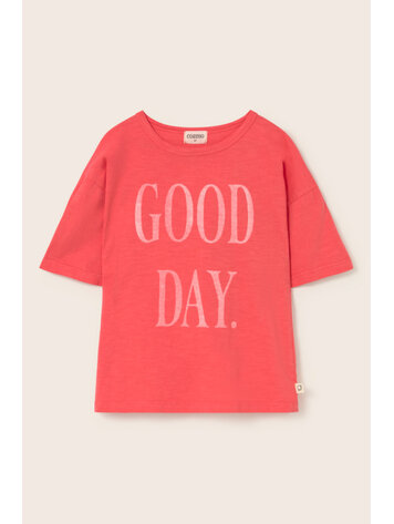 COZMO Jonk Print T-shirt - Tomato