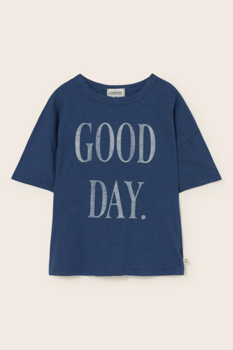 COZMO Jonk Print T-shirt - Navy