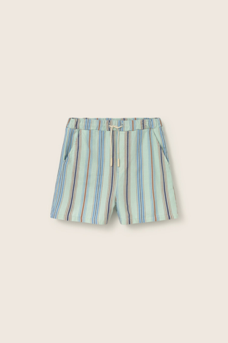 COZMO Zion Striped Bermuda - Aqua