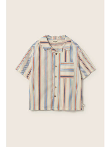 COZMO Iro Striped Shirt - Ivory