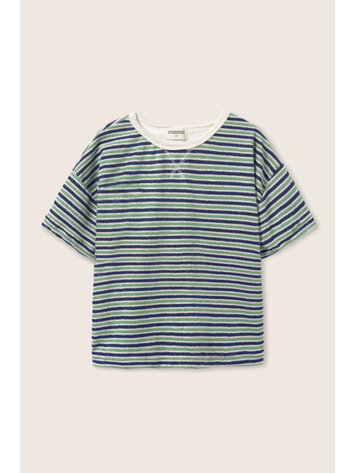 COZMO Enea Striped T-shirt - Blue/Green